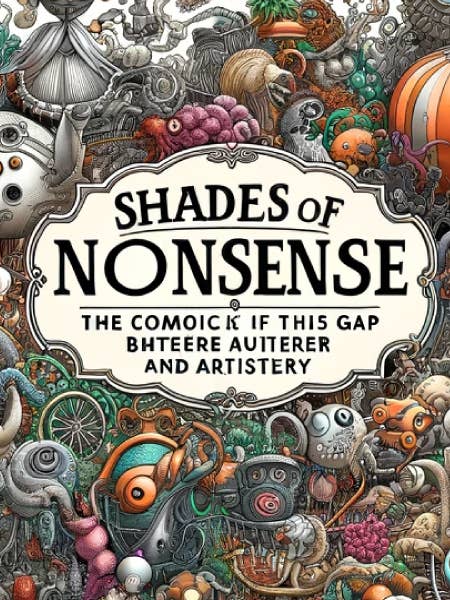 Shades of Nonsense: The Comical Gap Between AI and Artistry for wholesale by Holly With a Why?