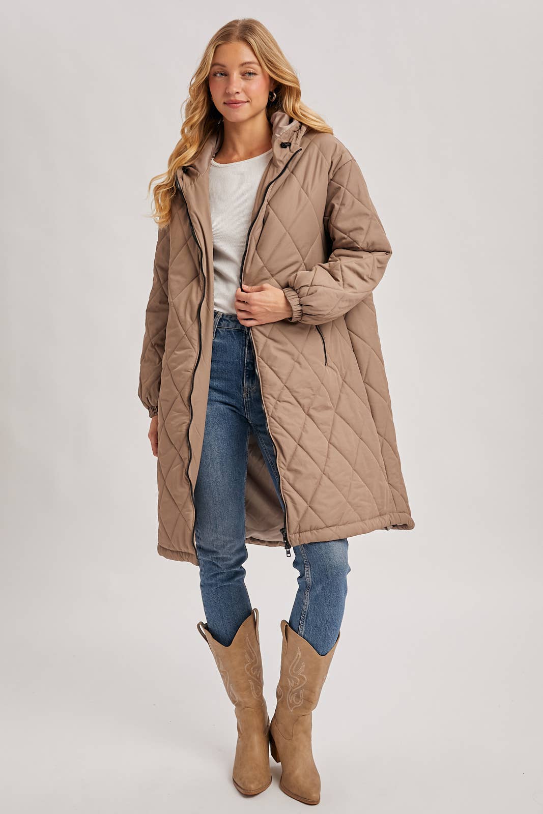 Bluivy - Vente Doudoune – femme - DOUDOUNE LONGUE MATELASSÉE22