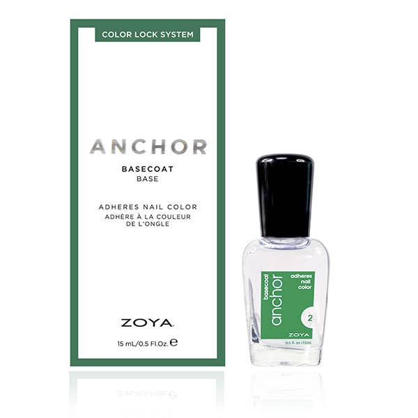 Zoya, Qtica, Smart Spa - Wholesale Nail Polish - Zoya Nail Polish Anchor Base Coat 0.5oz