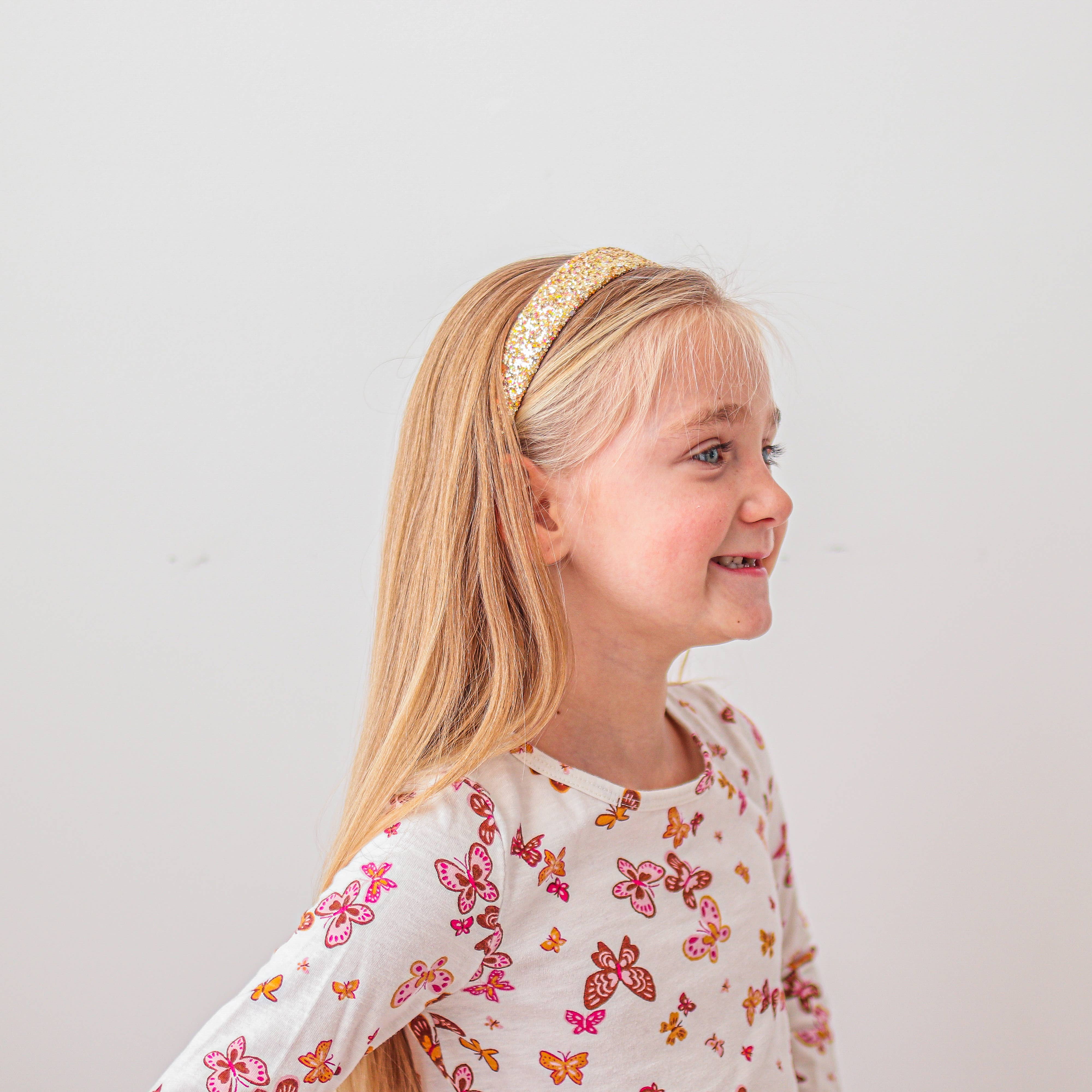 Frog Sac - Vente Serre-tête – enfant - Bandeau fuselé à paillettes42