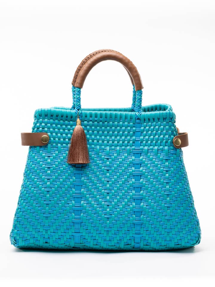 Lola Bucket Bag - Aquamarine for wholesale by Coba by DKH