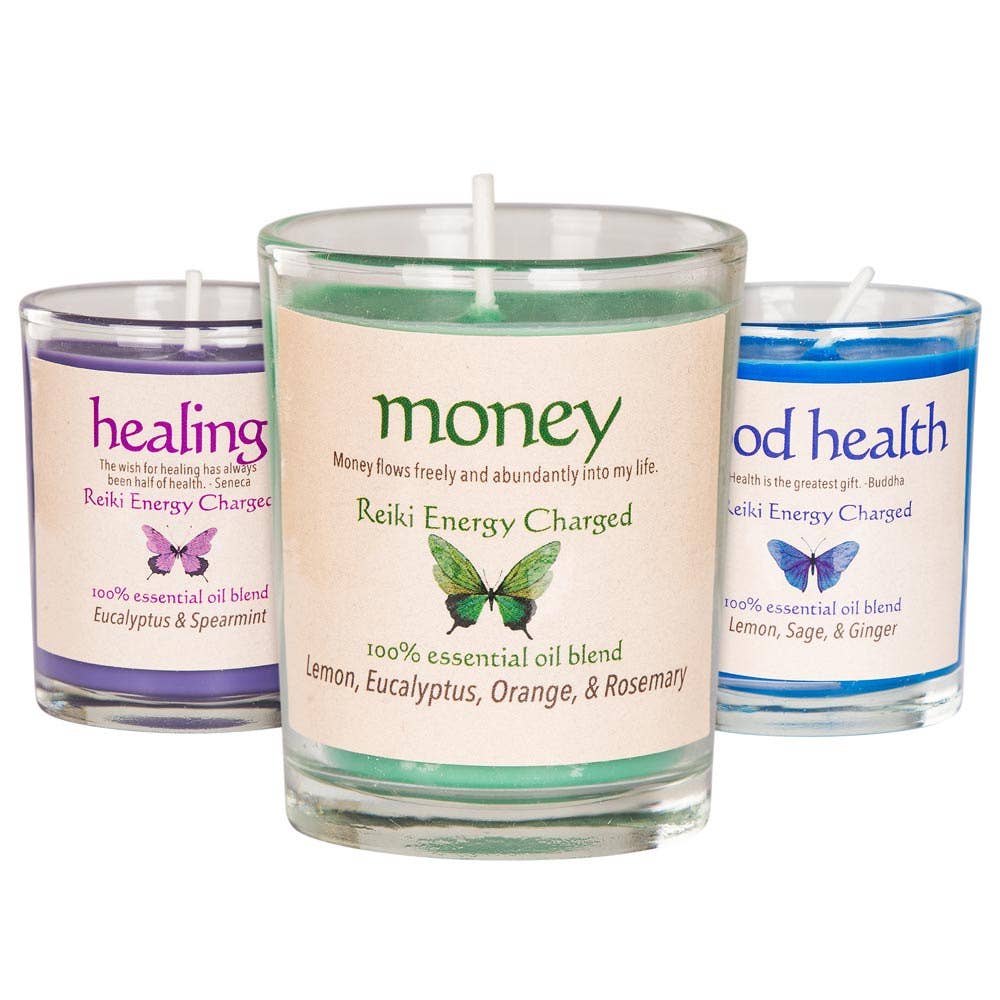 Benjamin International - Wholesale Jar/Filled Candle - Herbal Intention Candles0