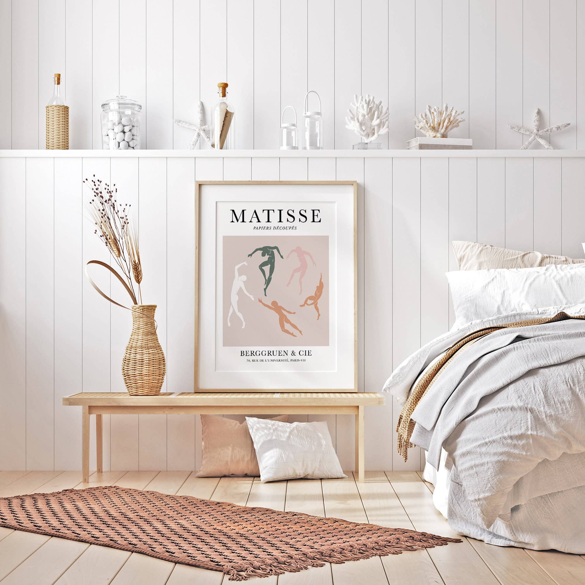 Sugar & Canvas – wholesale Konsttryck – Henri Matisse The Dance Cut-Ots Vintage Affisch Konst Print | Matisse Print, Matisse Affisch, Abstrakt Kroppsfigur, Papiers Decoupes #M058