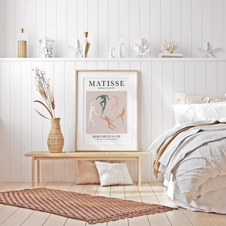 Sugar & Canvas – wholesale Konsttryck – Henri Matisse The Dance Cut-Ots Vintage Affisch Konst Print | Matisse Print, Matisse Affisch, Abstrakt Kroppsfigur, Papiers Decoupes #M058