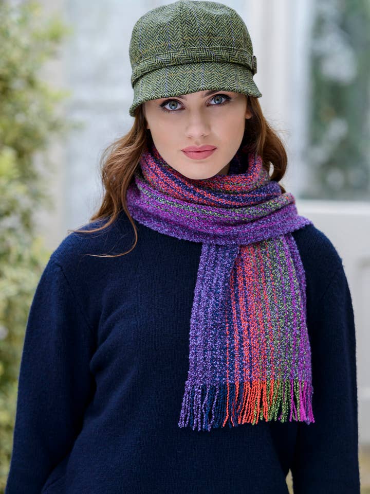 Sombrero con solapa de lana 100% para mujer 51 para venta al por mayor de Mucros Weavers