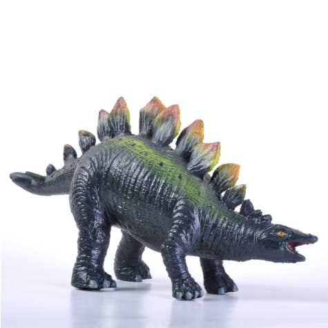 Stegosaurus Green S for wholesale by GREEN RUBBER TOY EXPORTS (PVT) LTD