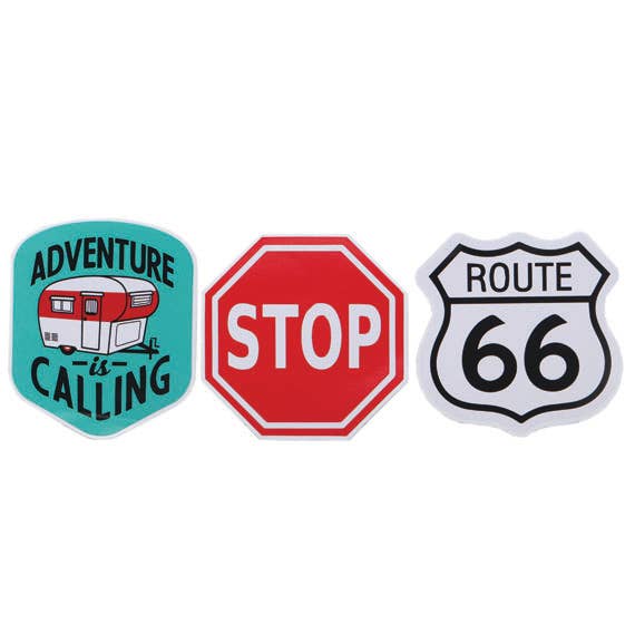 Open Road Brands, LLC - Wholesale Sticker - Road Trip Sticker Set