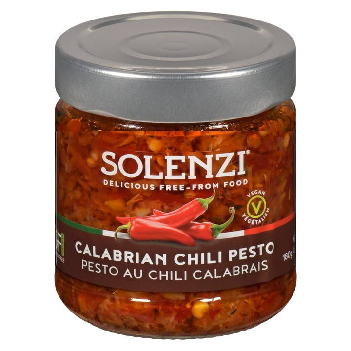 SOLENZI - Wholesale Pesto - CALABRIAN CHILI Hot & Spicy Pesto 210g (7.4 oz)1