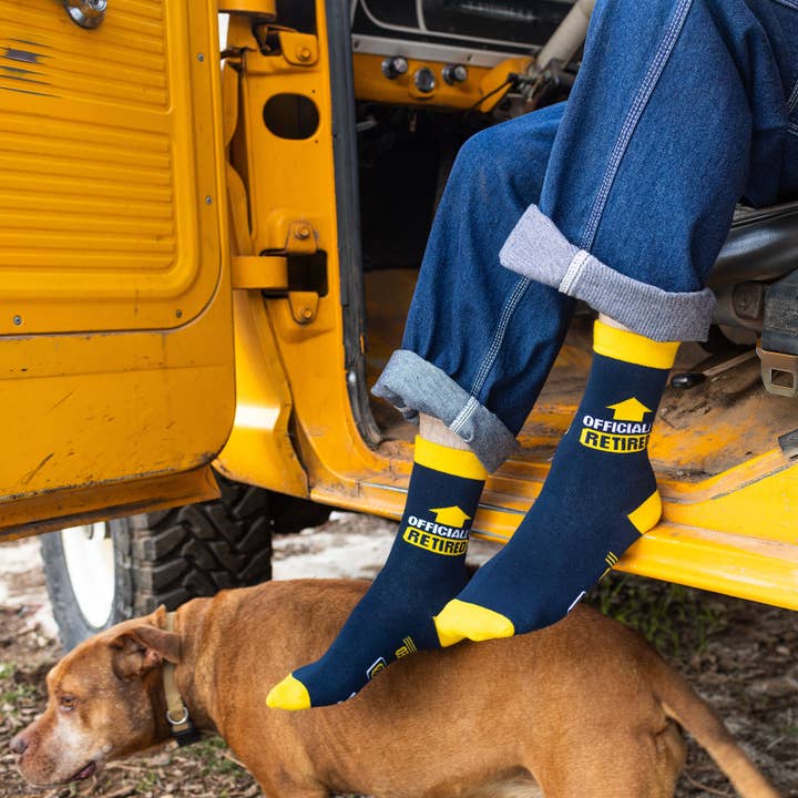 Lavley - Wholesale Sokken - Dames - Do No Disturb, I'm Retired Socks8