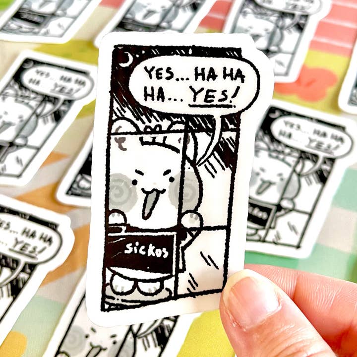 Sickos Sticker for wholesale by Cool Art Corner