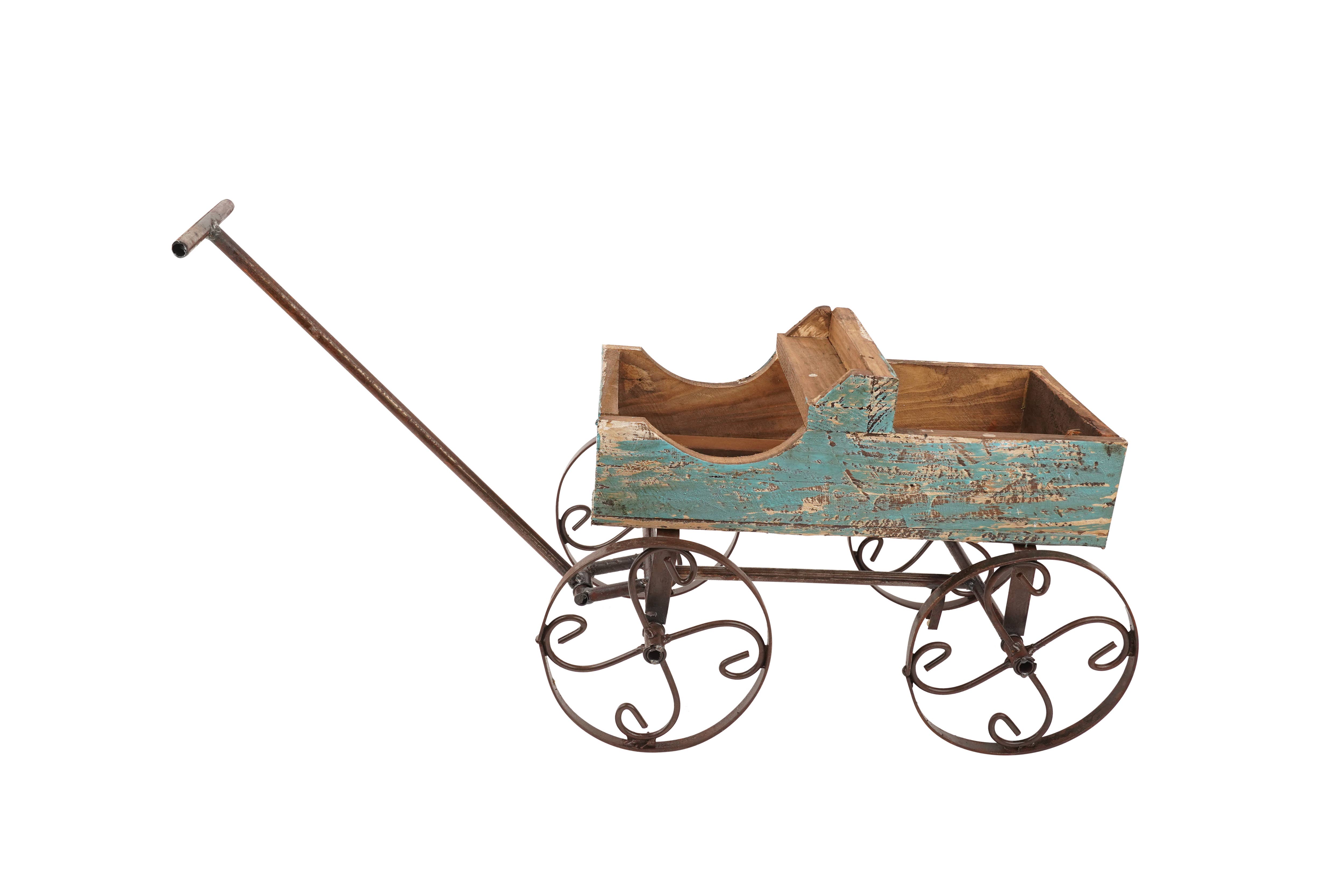 My Amigos Imports - Wholesale Planter Box - Rustic Wooden Wagon-Garden Planter-4 Colors-BIG Sale8