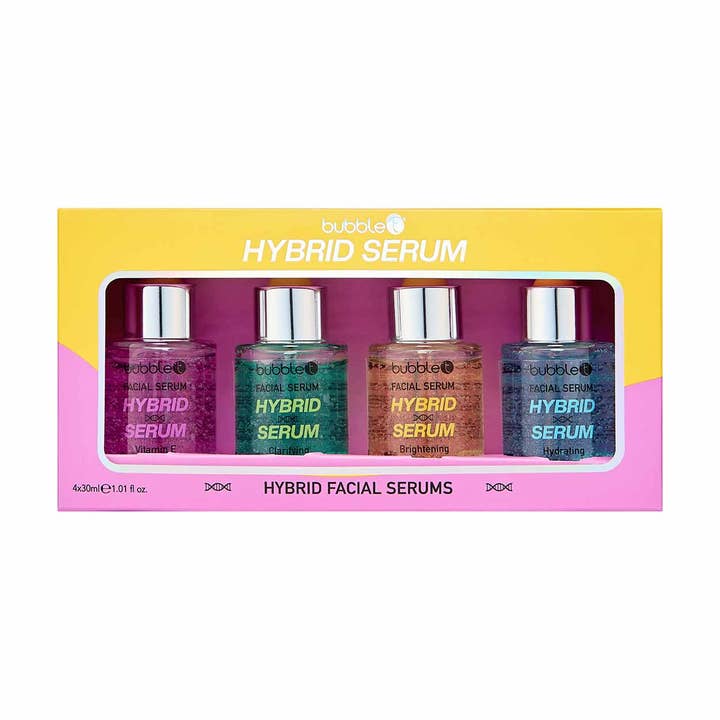 Bubble T Cosmetics - Wholesale Facial Serum/Concentrate - Hybrid Face Serum Collection (4 x 30ml)1