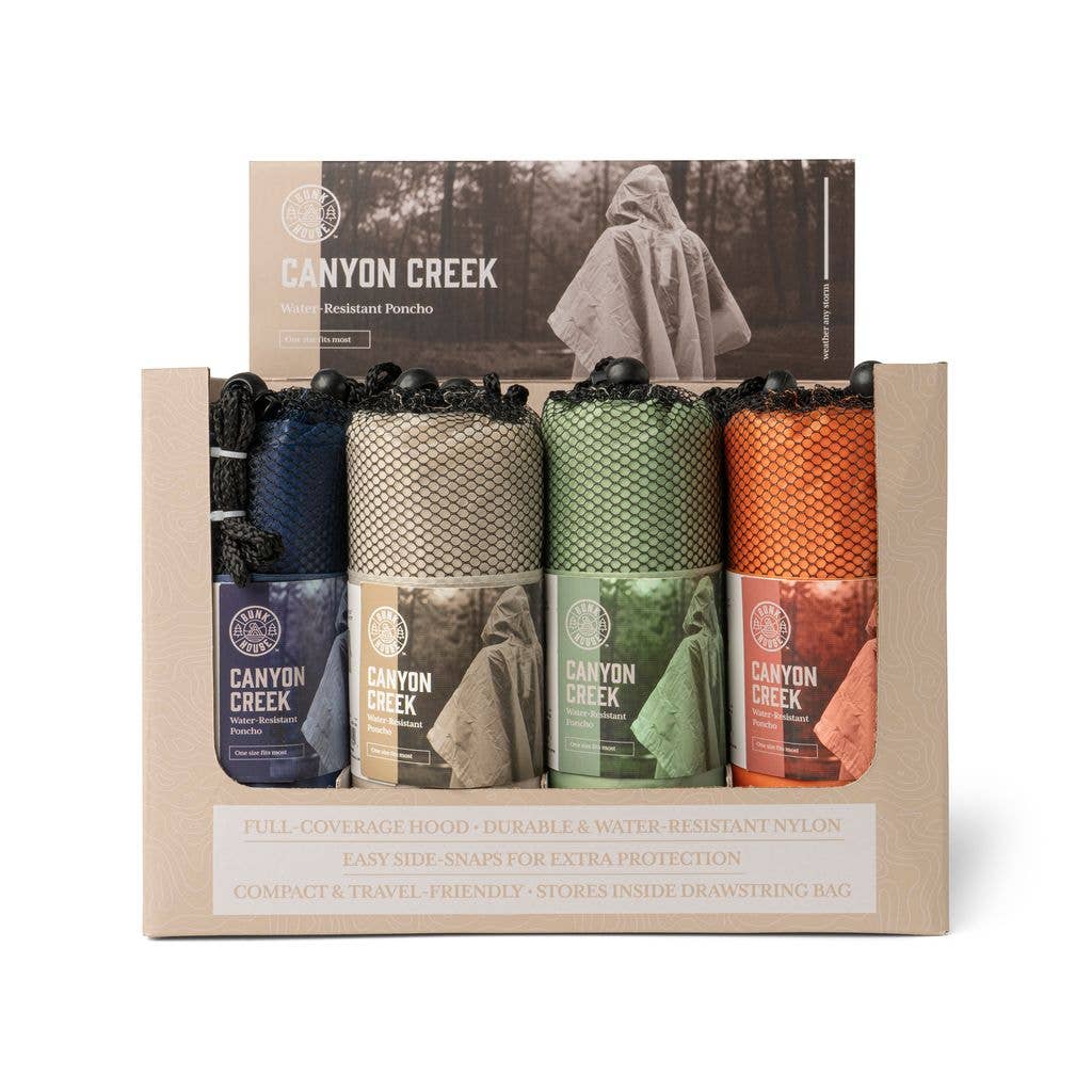 DM Merchandising - Wholesale Outerwear Poncho - Men's - Bunk House Canyon Creek Water-Resistant Poncho1