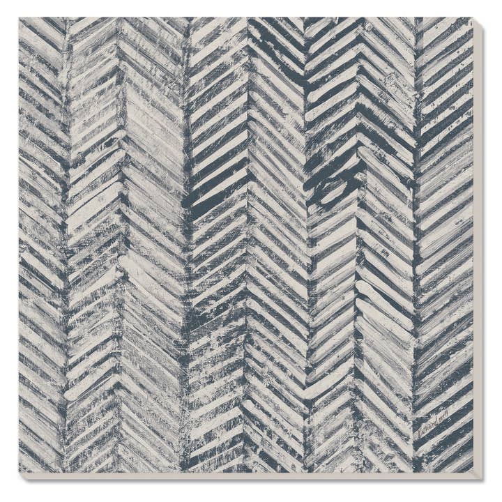 Trivet de Pedra Chevron 8" Quadrado por atacado de CounterArt/Highland Home/Thirstystone/CoasterStone