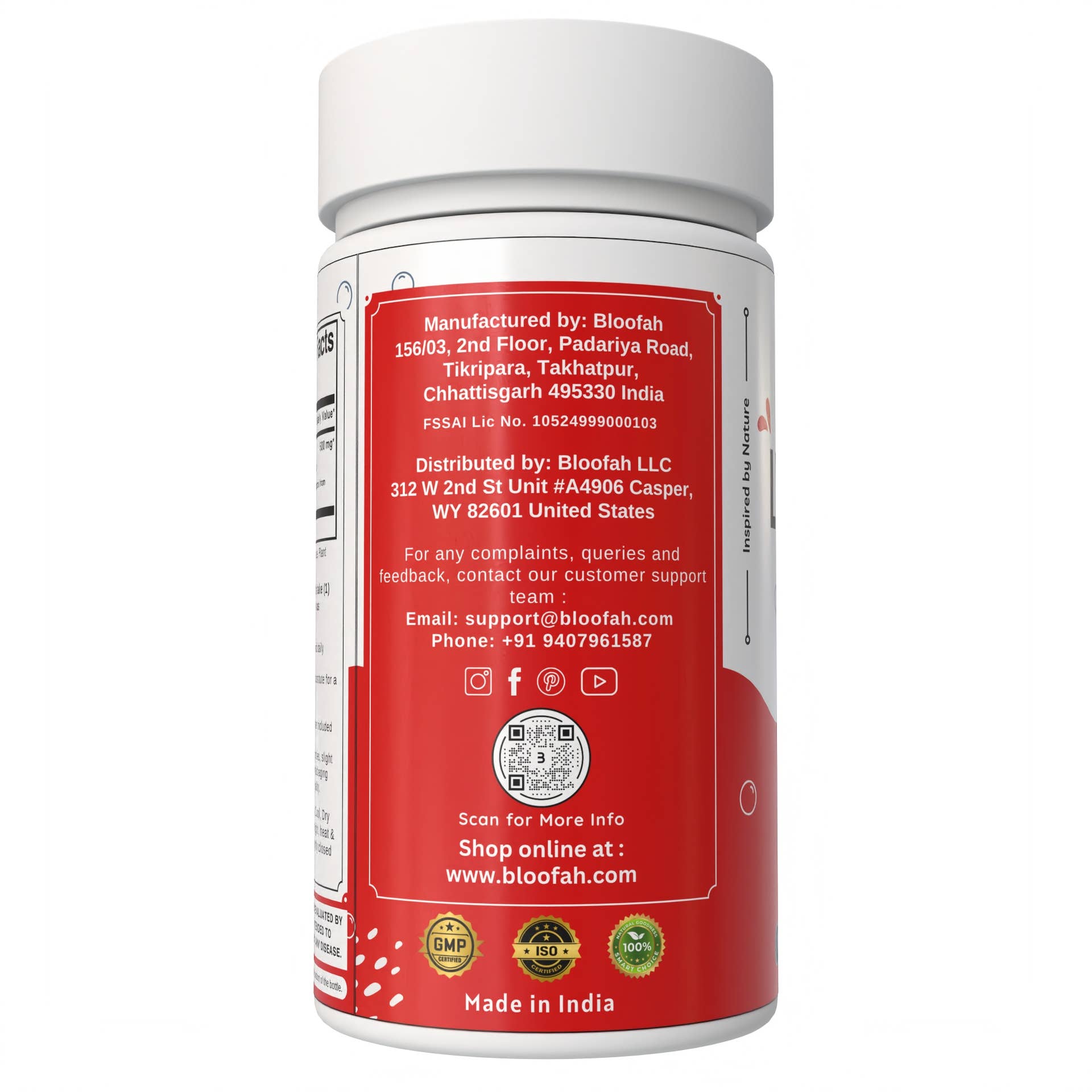 Bloofah - Wholesale Oral Supplement/Vitamin - Lycopene Supplement 500mg Tomato Fruit Extract Capsules  9