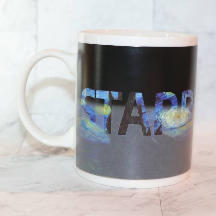 Starry Night Color Veranderende koffiemok voor wholesale door Sunkiss