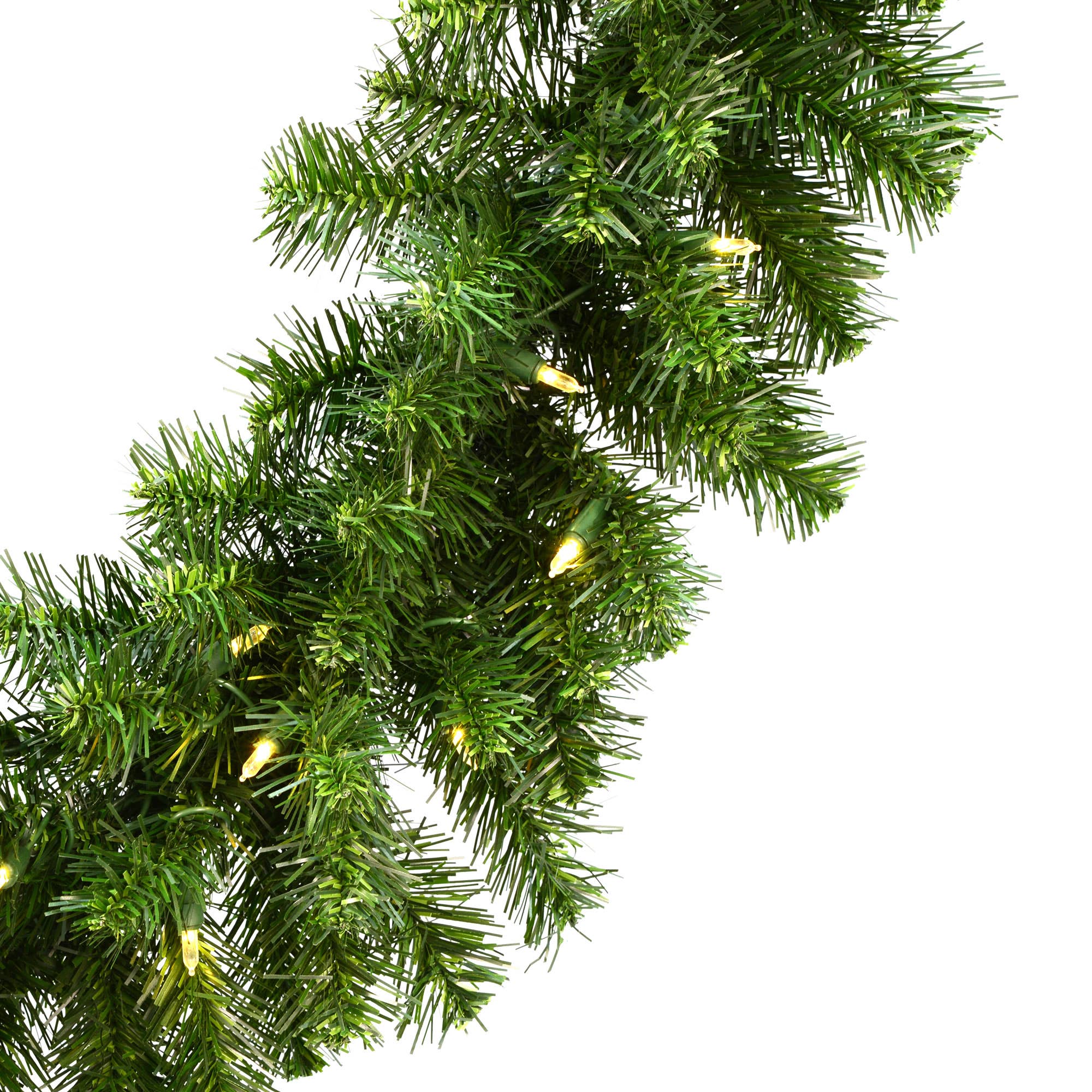Vert Guirlande à DEL en sapin de Douglas Vickerman, 9 pi x 12 po, 50WW en vente sur Faire1