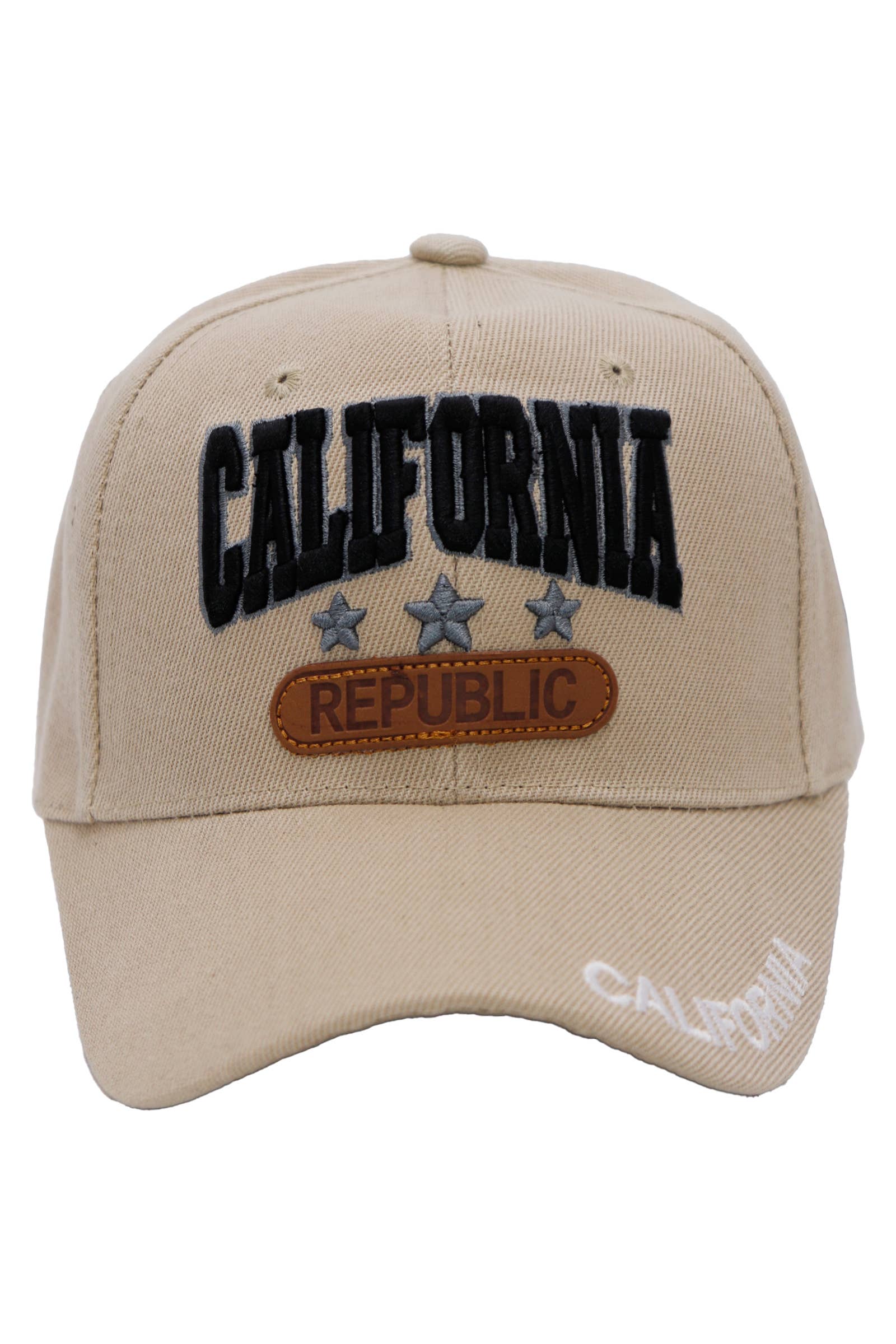 Cap Zone - Vendita all'ingrosso Cappellino da baseball - Unisex - Berretto da baseball con chiusura in velcro della California Republic8