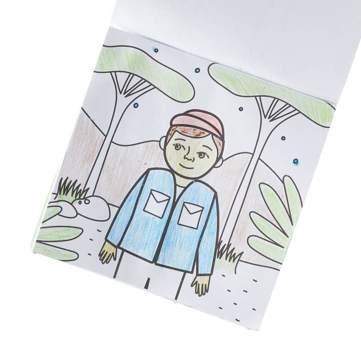 OOLY - Wholesale Coloring & Activity Book - Kids & Baby - Carry-Along: Coloring Book Set - On Safari (10 PC Set)2