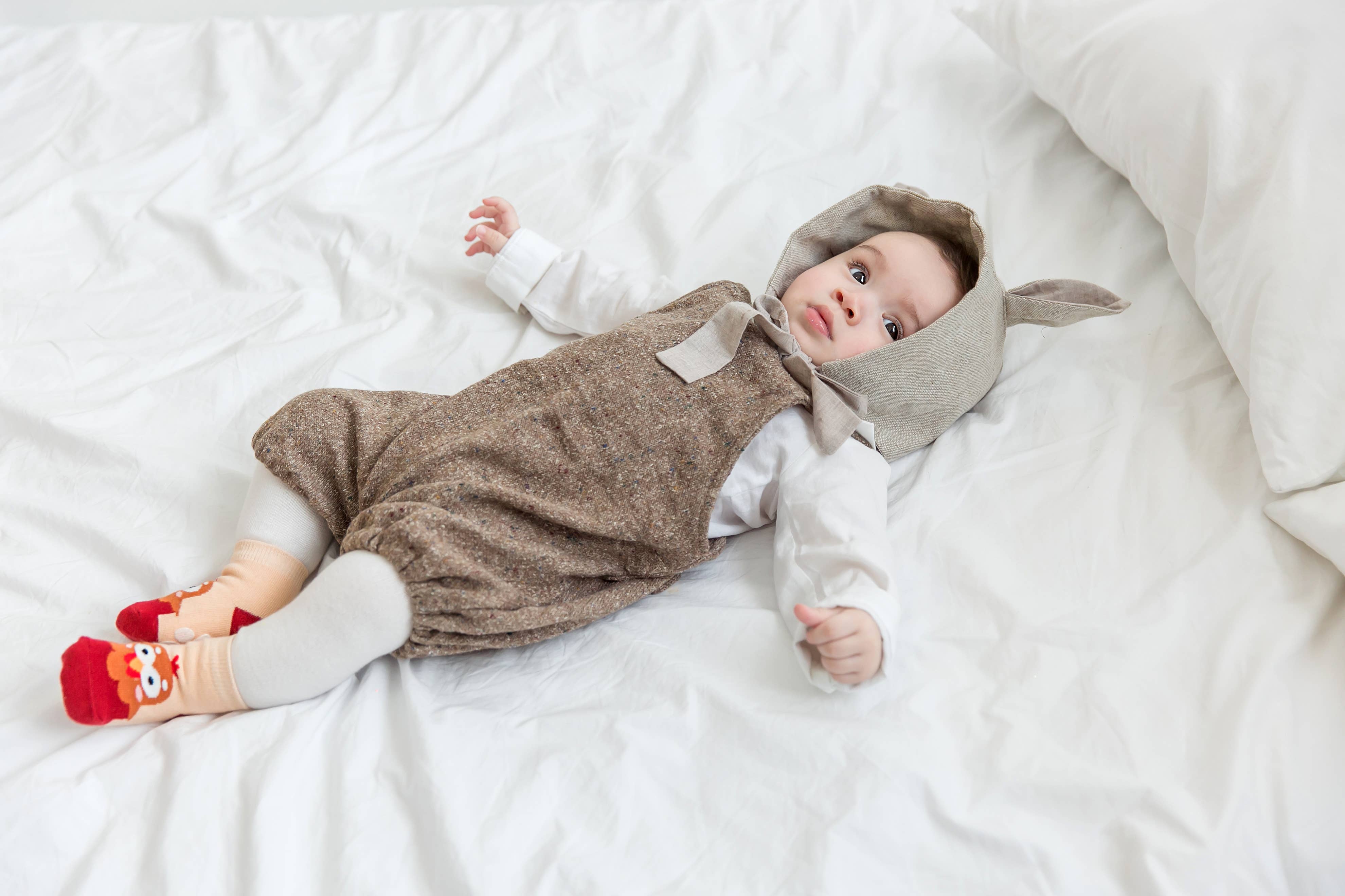 Red Chicken Zoo Baby Animal Socks for wholesale on Faire4