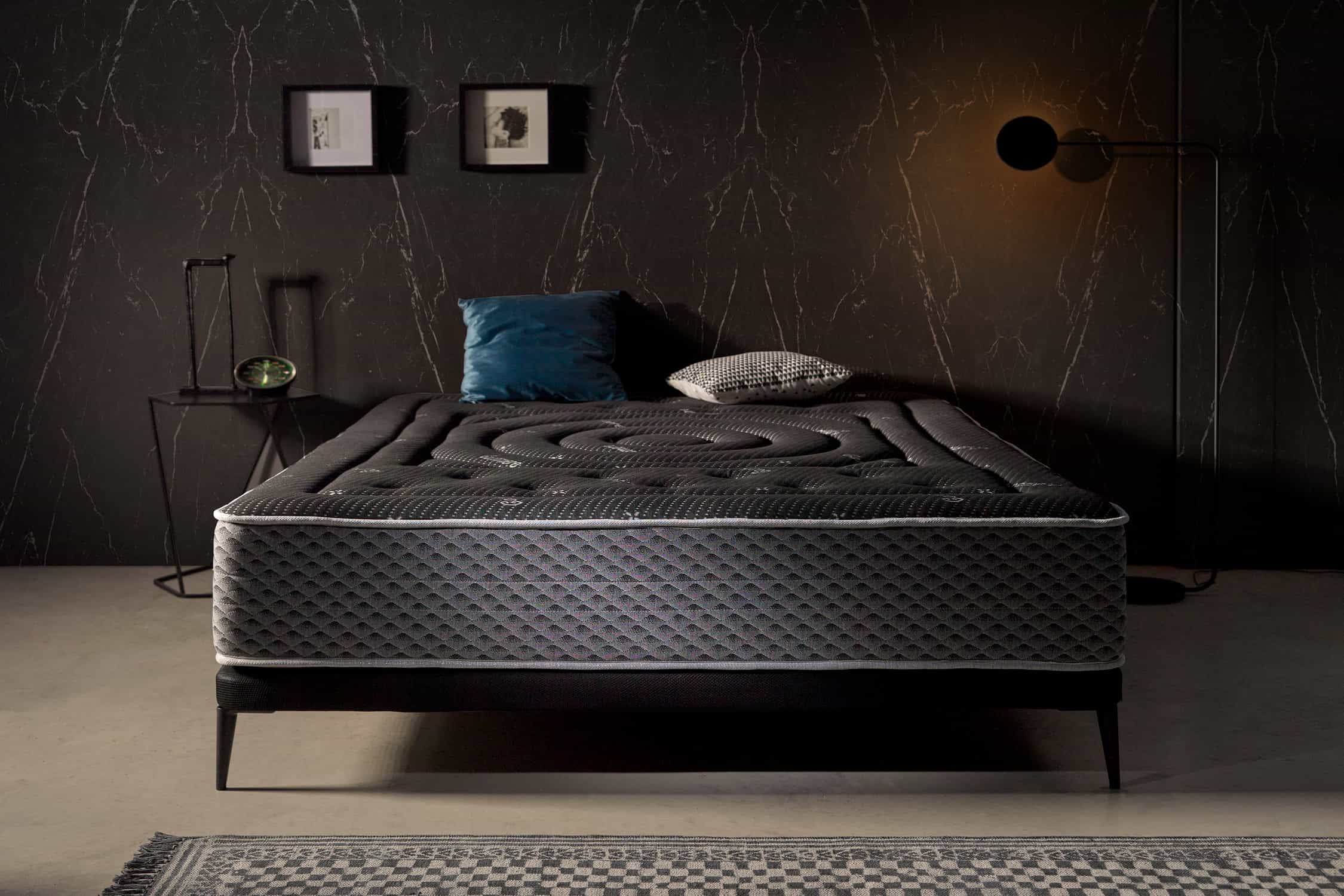 Moonia - Wholesale Bed - Premium Black Multizone Mattress, 27cm, 160x200cm - Moonia5