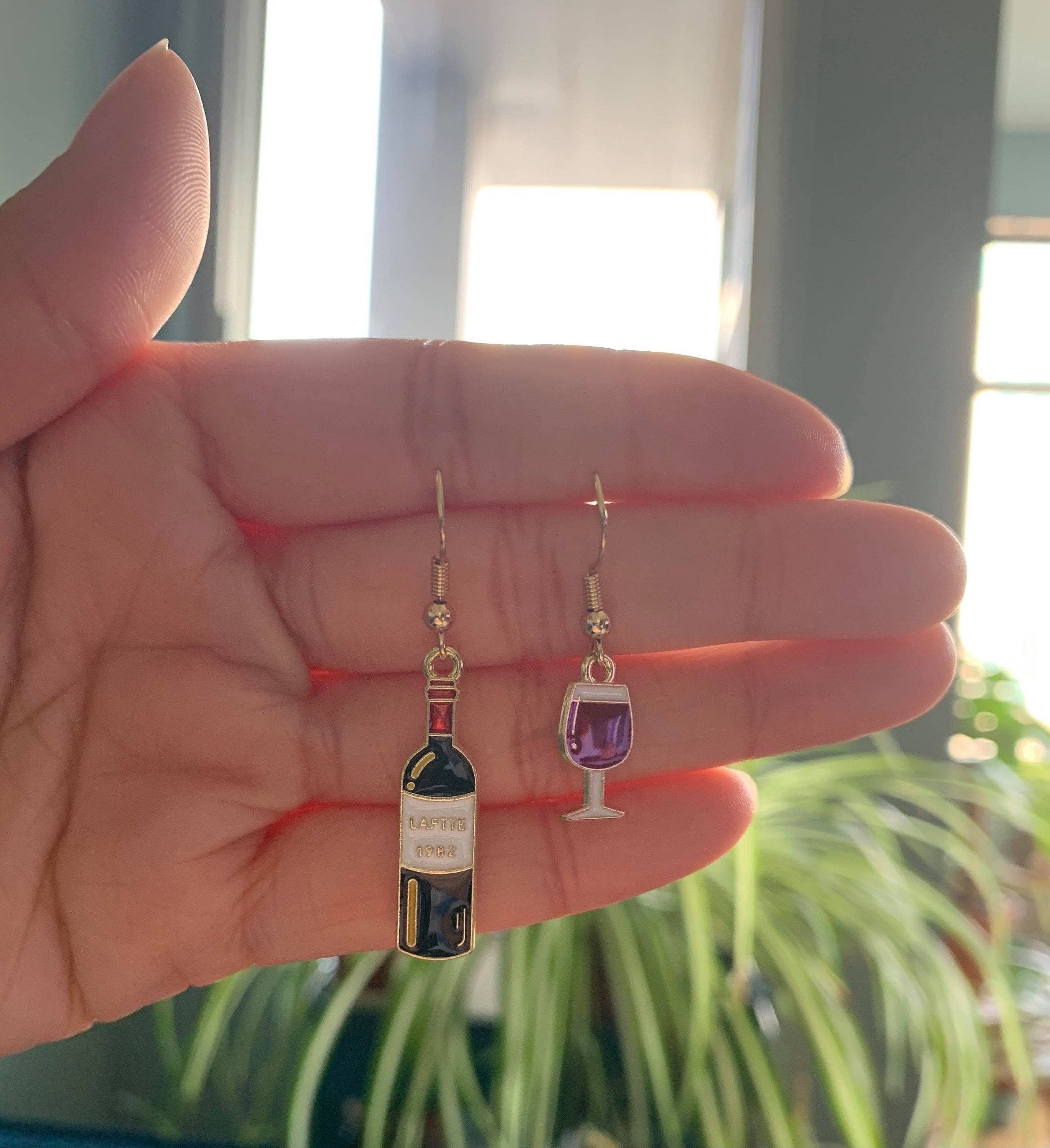 HolyGuacamolly – Großhandel Ohrhänger – Einzigartige Rotwein- und Glasohrringe7