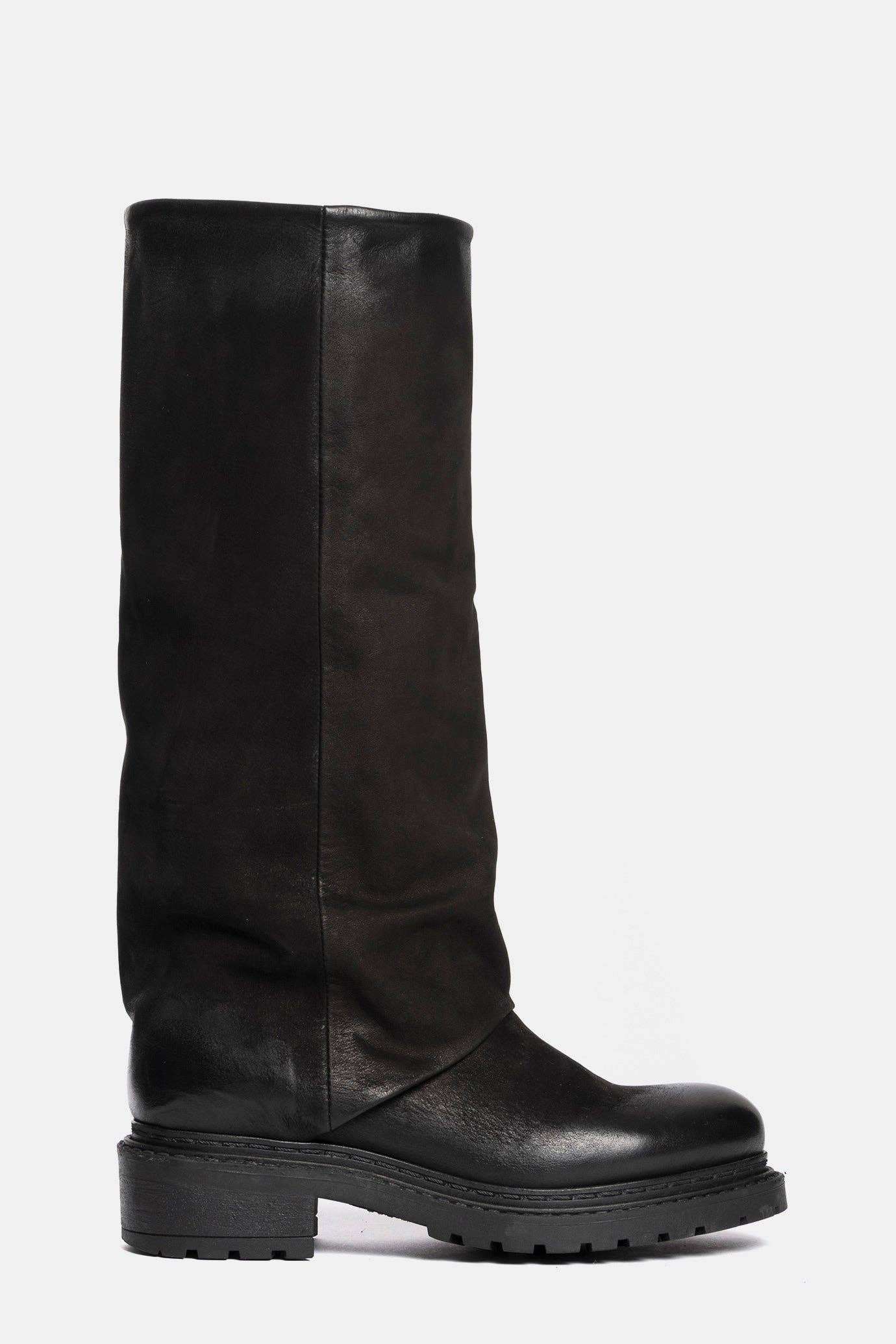 METISSE - Wholesale Boots - Women's - Biker in black nubuck MA9460