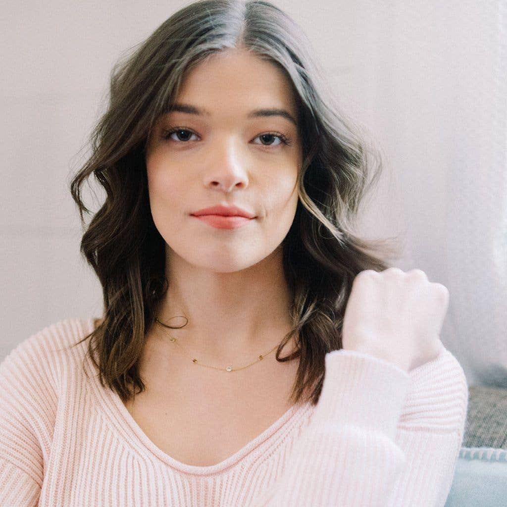 Honeycat Jewelry - Wholesale Link & Chain Necklace - Milky Way Disc Chain Necklace12