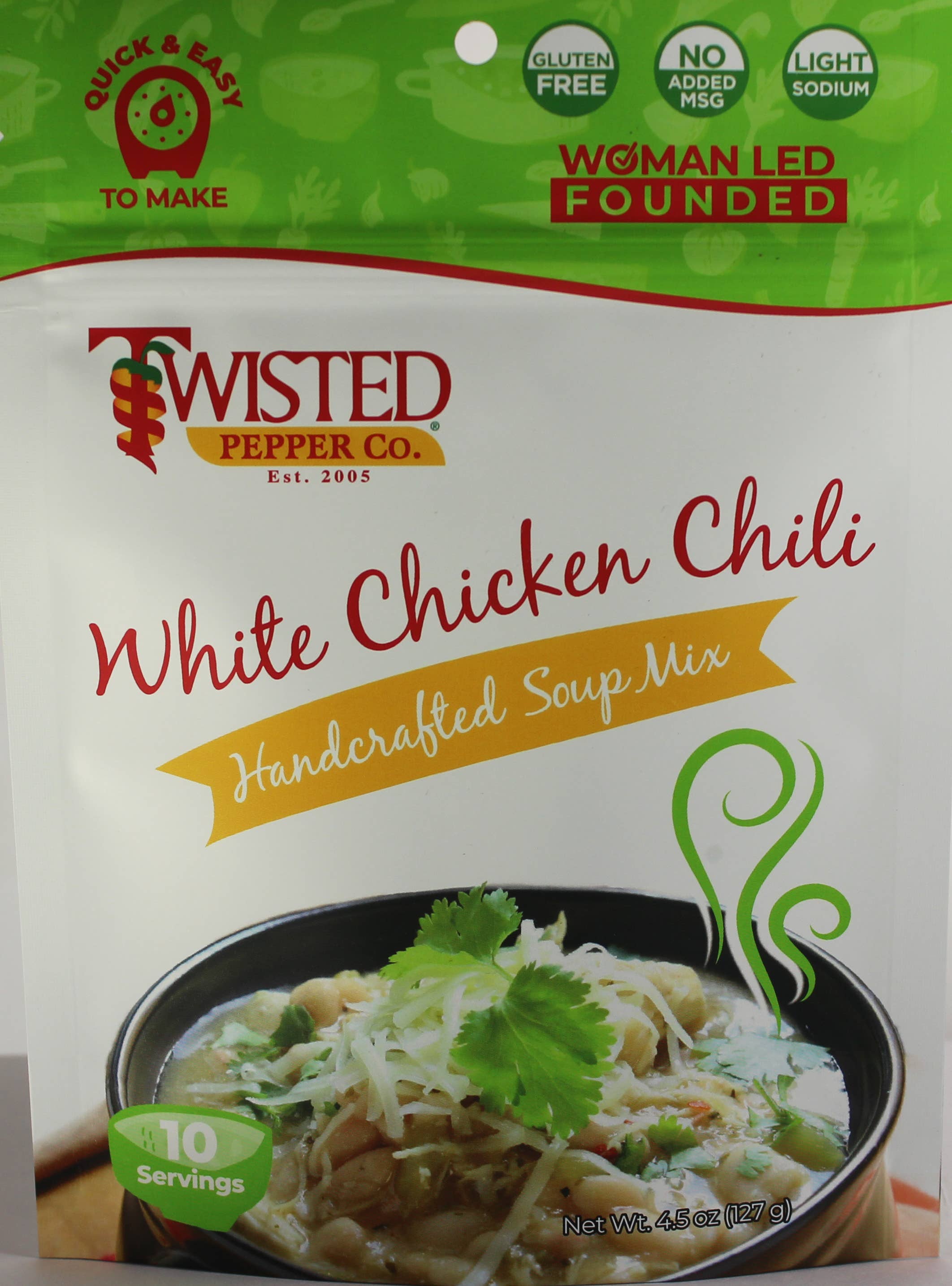 Twisted Pepper Co - Wholesale Dried Spice Mix - White Chicken Chili Soup Mix0