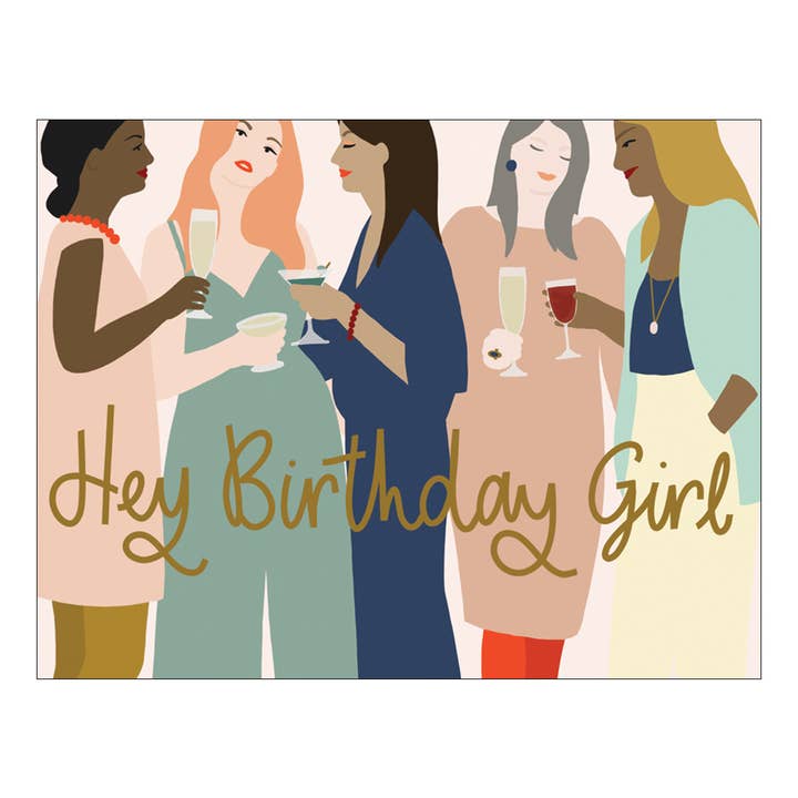 Studio Eleven Papers - Vente Cartes d'anniversaire - Carte d'anniversaire pour femme Glamour