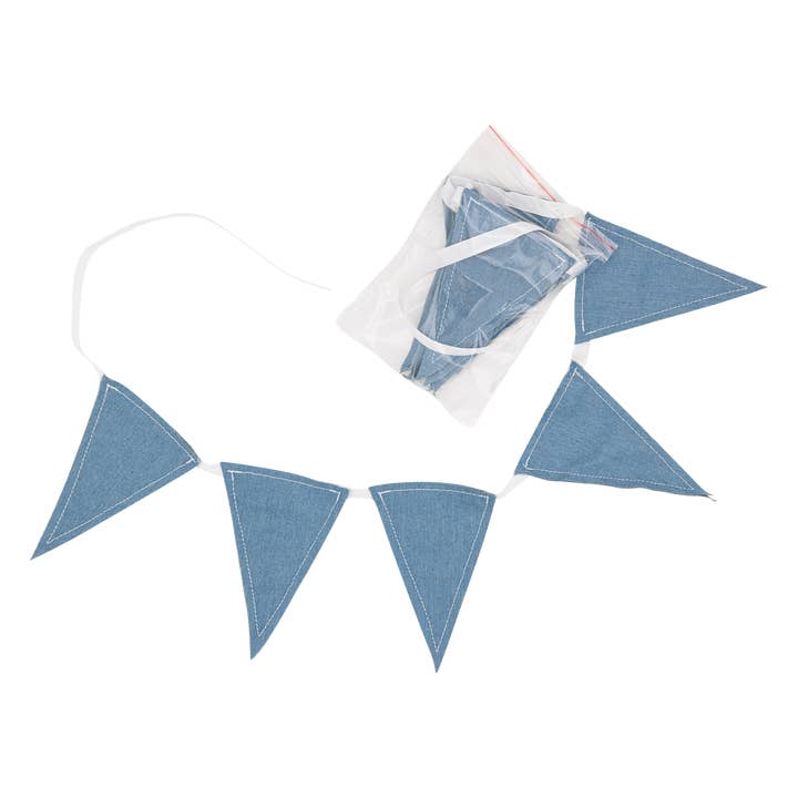 My Mind’s Eye - Wholesale Party Sign/Banner - Chambray and Tassel Banner Set