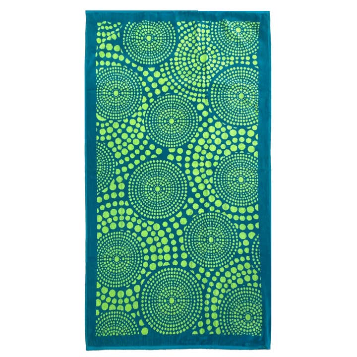 Le comptoir de la plage - Wholesale Beach Towel - Beach towel and matching bag pack WAX1