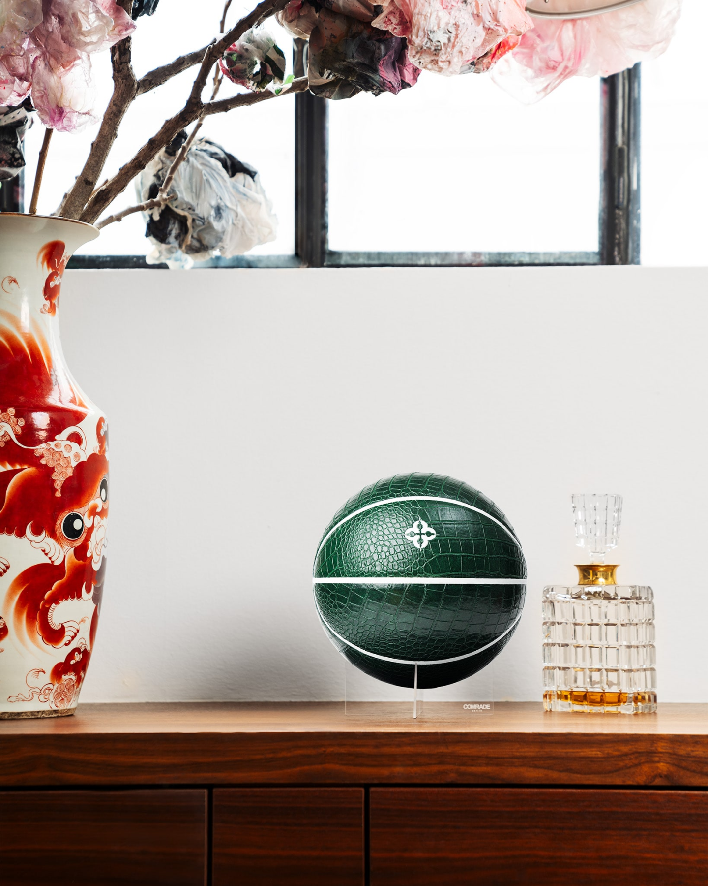 Comrade Berlin - Wholesale Decorative Tabletop Object - Croco Basketball (alligator)4