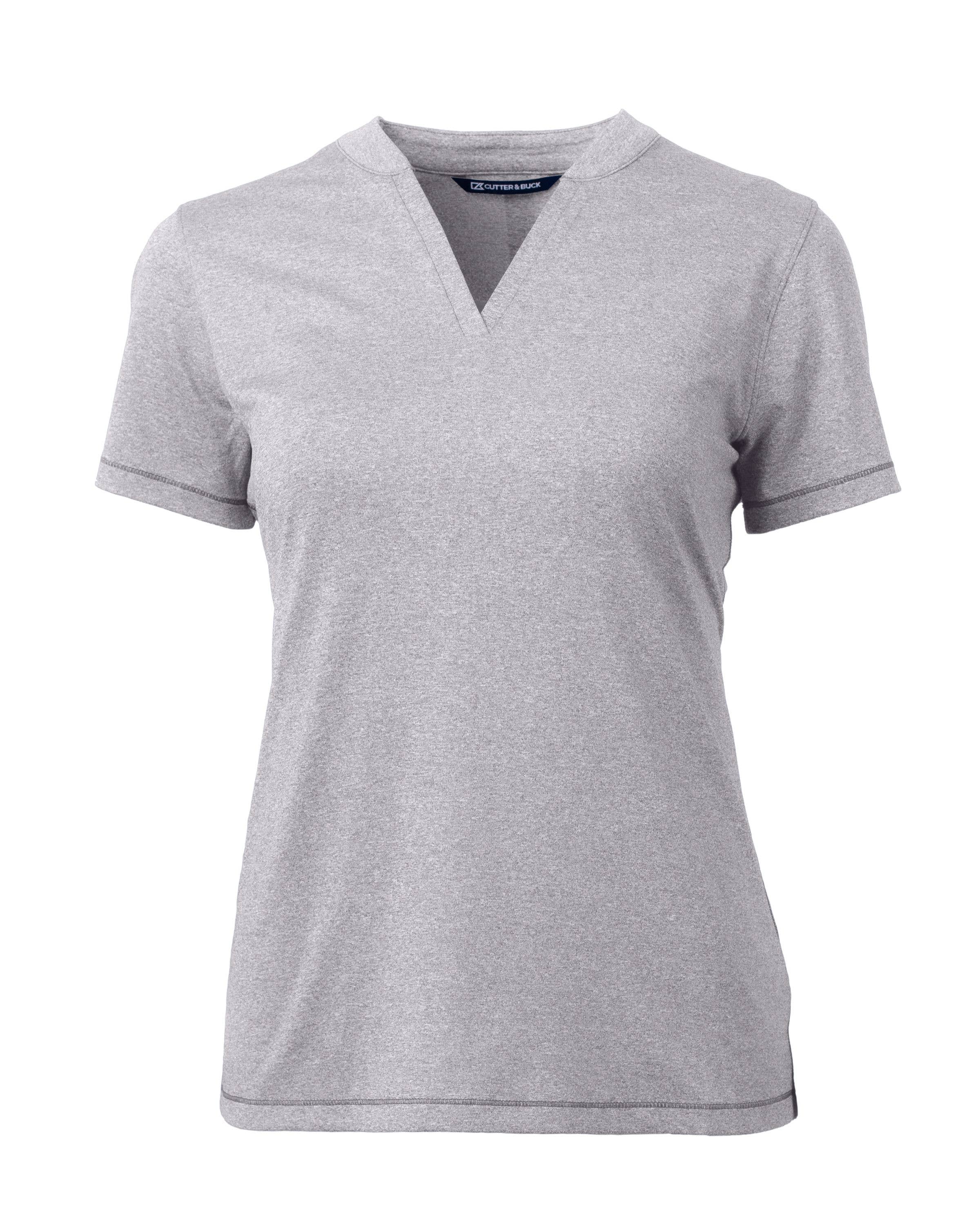 Cutter & Buck - Wholesale Polo - Women's - Cutter & Buck Forge Heathered Stretch Womens Blade Top12