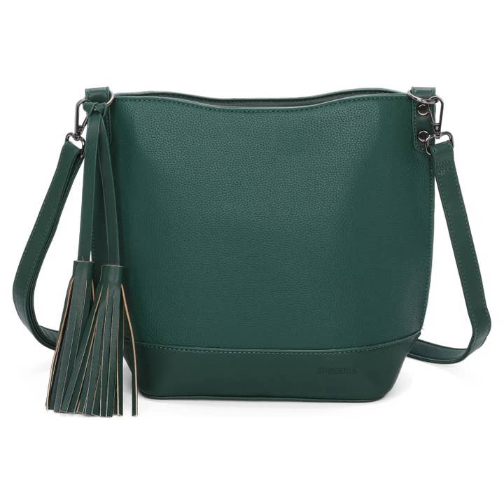 Superbia - Wholesale Shoulder Bag - Women's - Medium Size Classic Shoulder Bag Cross Body Bag with Tassel1