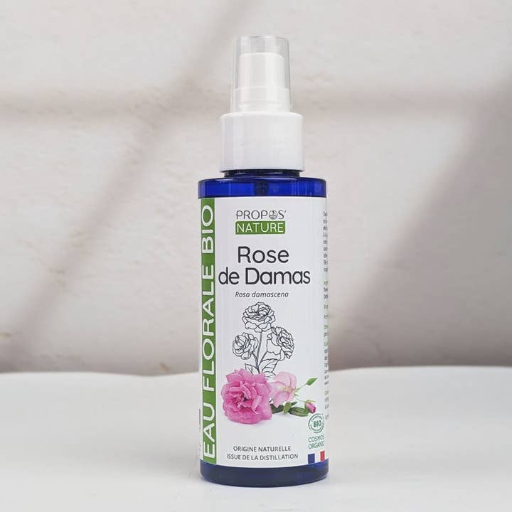Hydrolat de Rose de Damas Bio - Eau florale - 100ml pour la vente par Propos'Nature