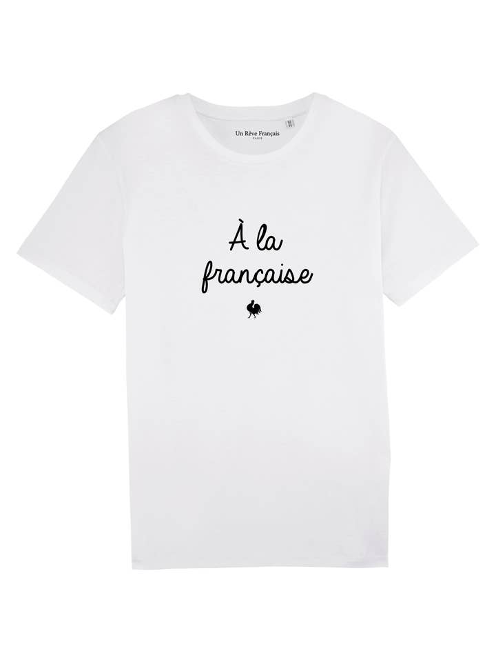 Un Rêve Français - Wholesale Screen Printed T-Shirt - Women's - T-shirt “A la française”0