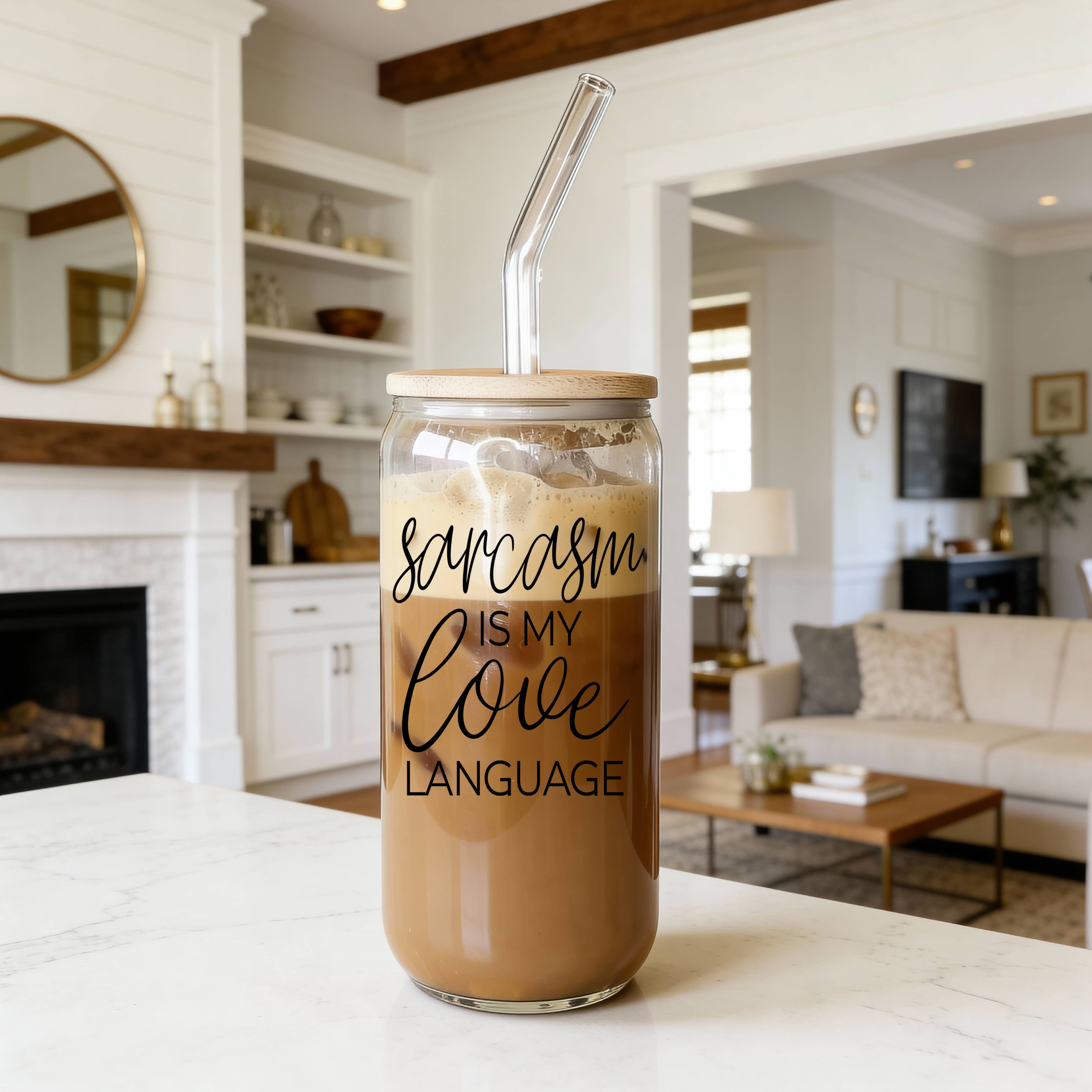 Gia Roma - Wholesale Coffee Mug - Valentines Glass Tumblers Heart Smiley, Galentines Gift Idea48