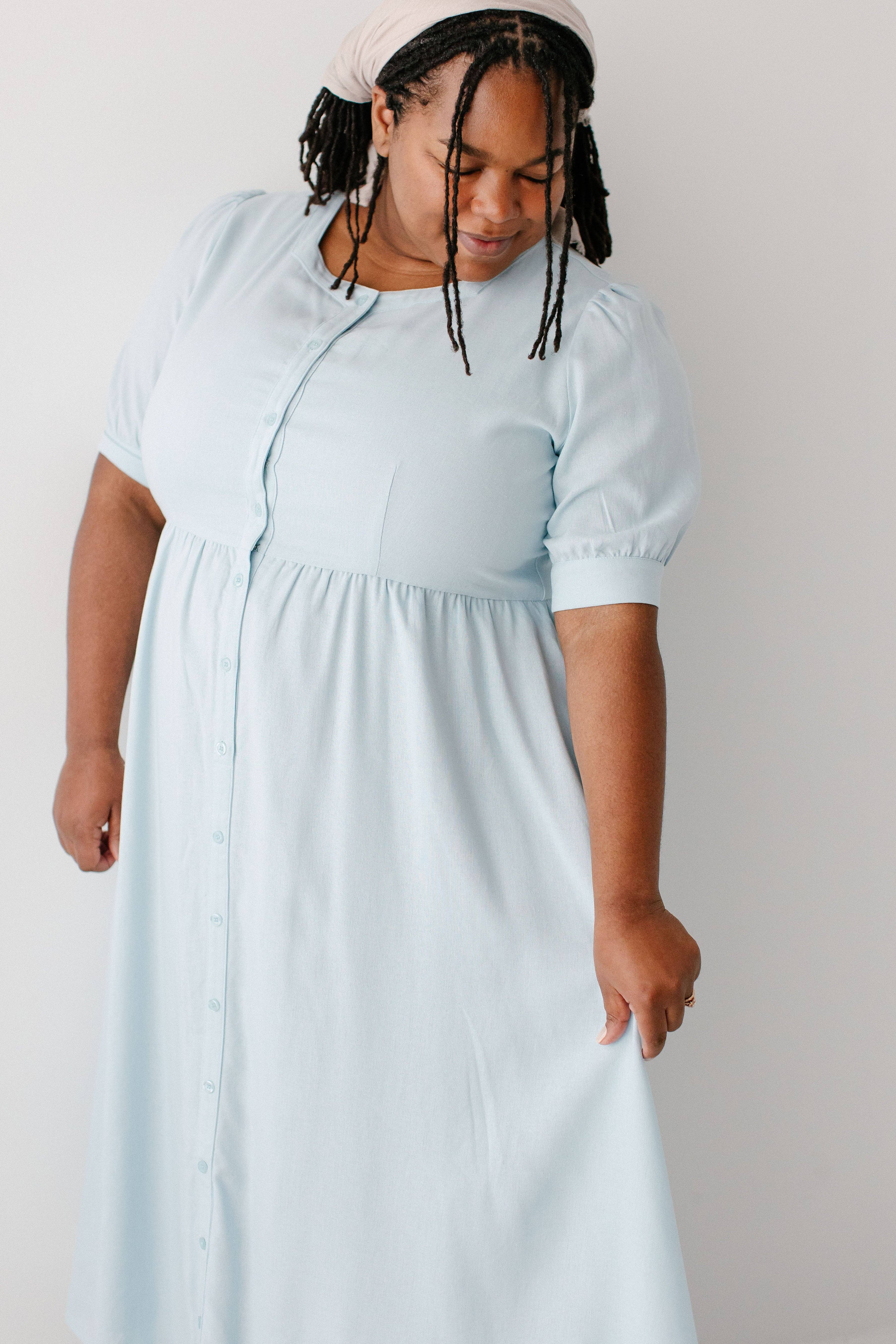 The Main Street Exchange - Wholesale Dress - Women's - 'Nora' Button Front A-Line Dress15