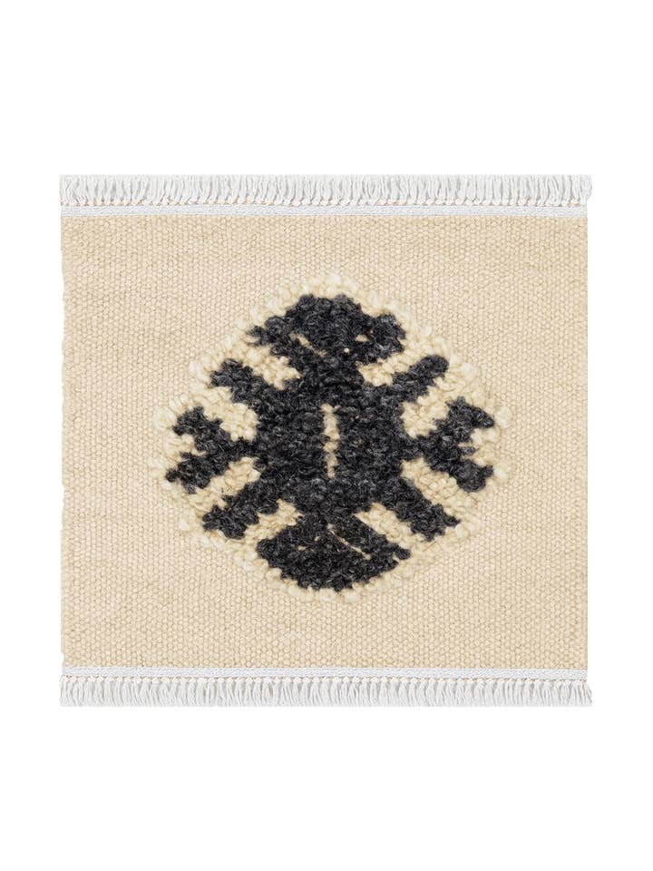 Échantillon de tapis noué à la main Whimsift - 30 x 30 cm pour la vente par Imaco Rugs