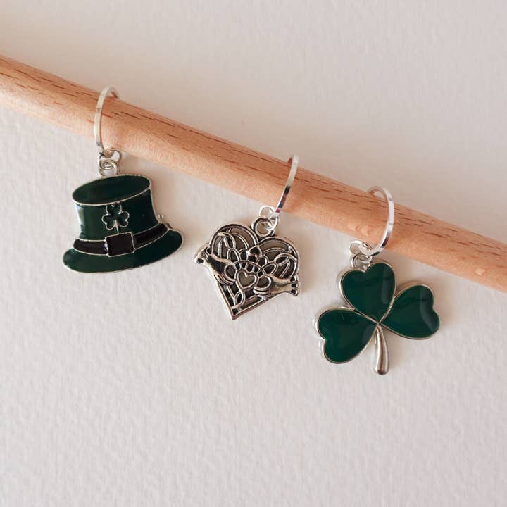 Hello Kim - Kim Chui - Wholesale Knitting/Crochet Supplies - I love Ireland #4 - Stitch markers10