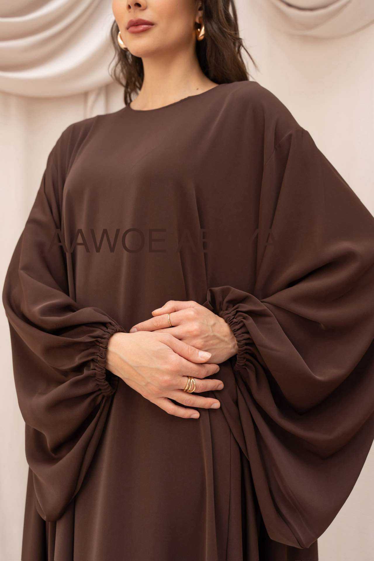 Aawoe Abaya - Wholesale Dress - Women's - Elegant Abaya Dress - 2466-ROB45