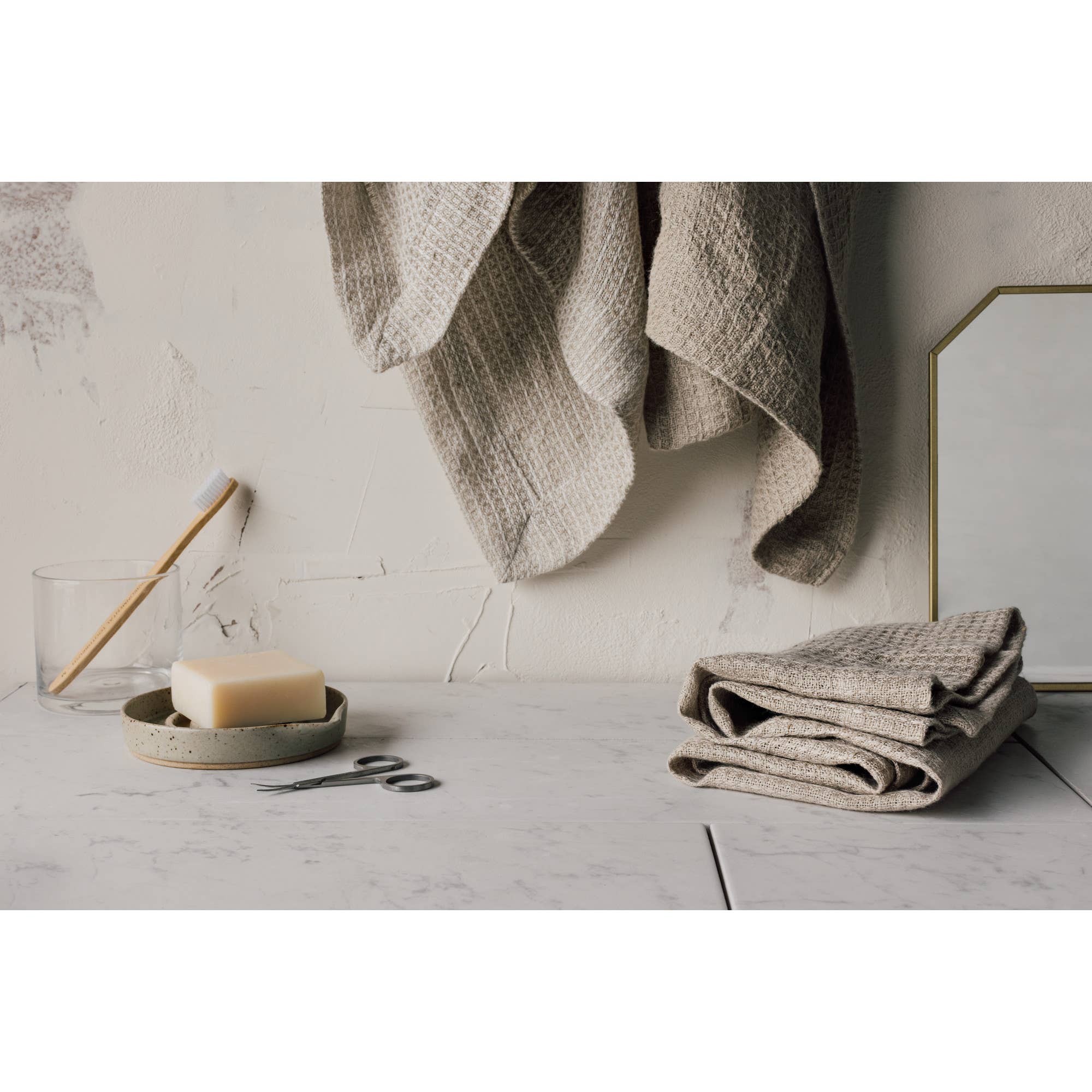 Danica Brands - Wholesale Hand Towel - Natural Linen Hand Towel2
