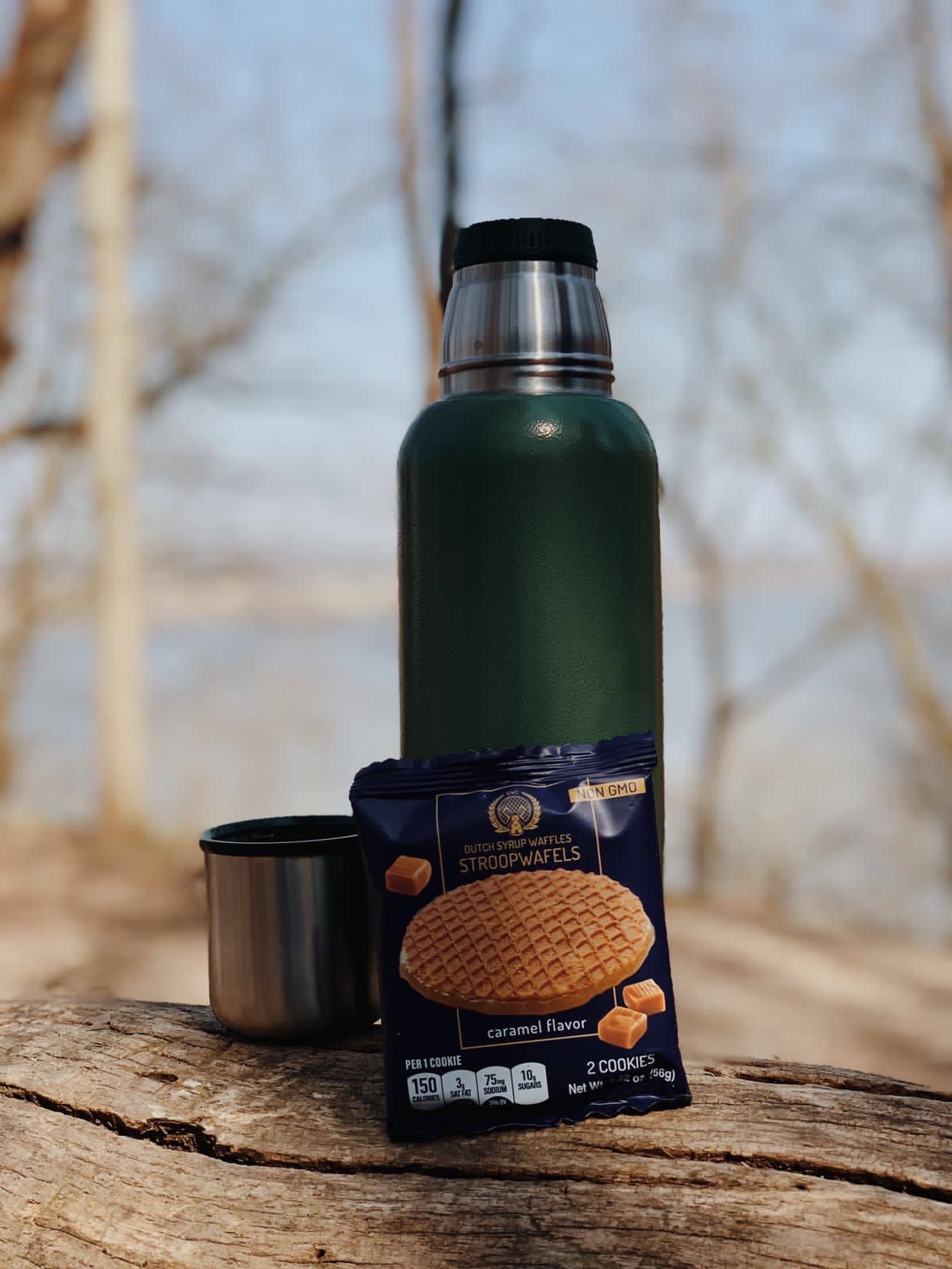 Dutch Waffle Company Stroopwafel Cookie - Wholesale Cookie - Authentic Caramel Stroopwafels 2-Pack – Case of 453