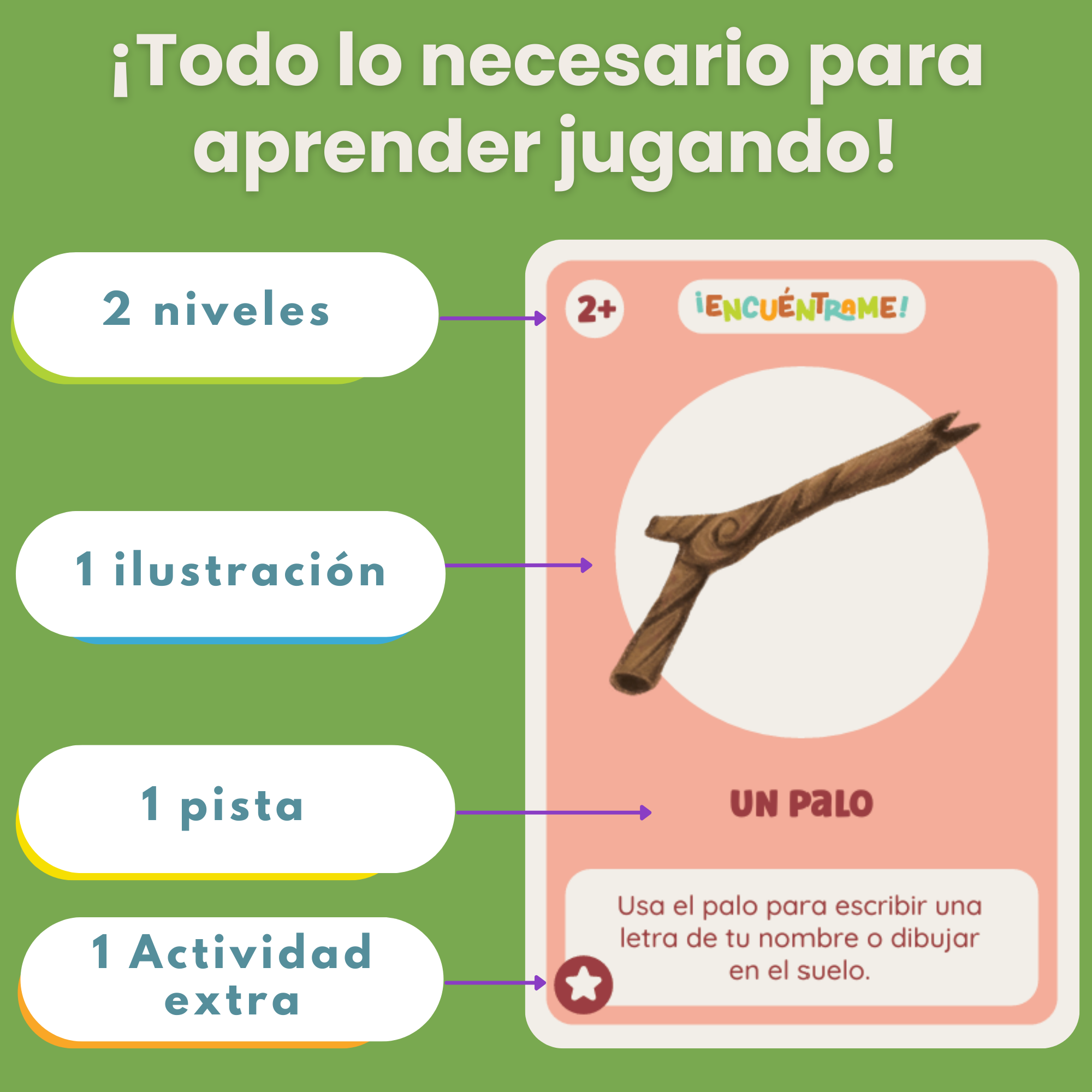 Oh Happy Games - Jeux de société - Wholesale Brain Game - Kids - Find Me! Outdoor – Montessori Educational Game for Children Aged 2 to 6 Years2