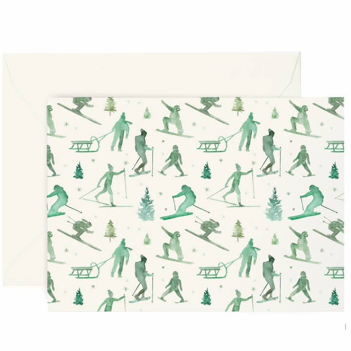 Winter Vacation Card for wholesale by Lana's Shop