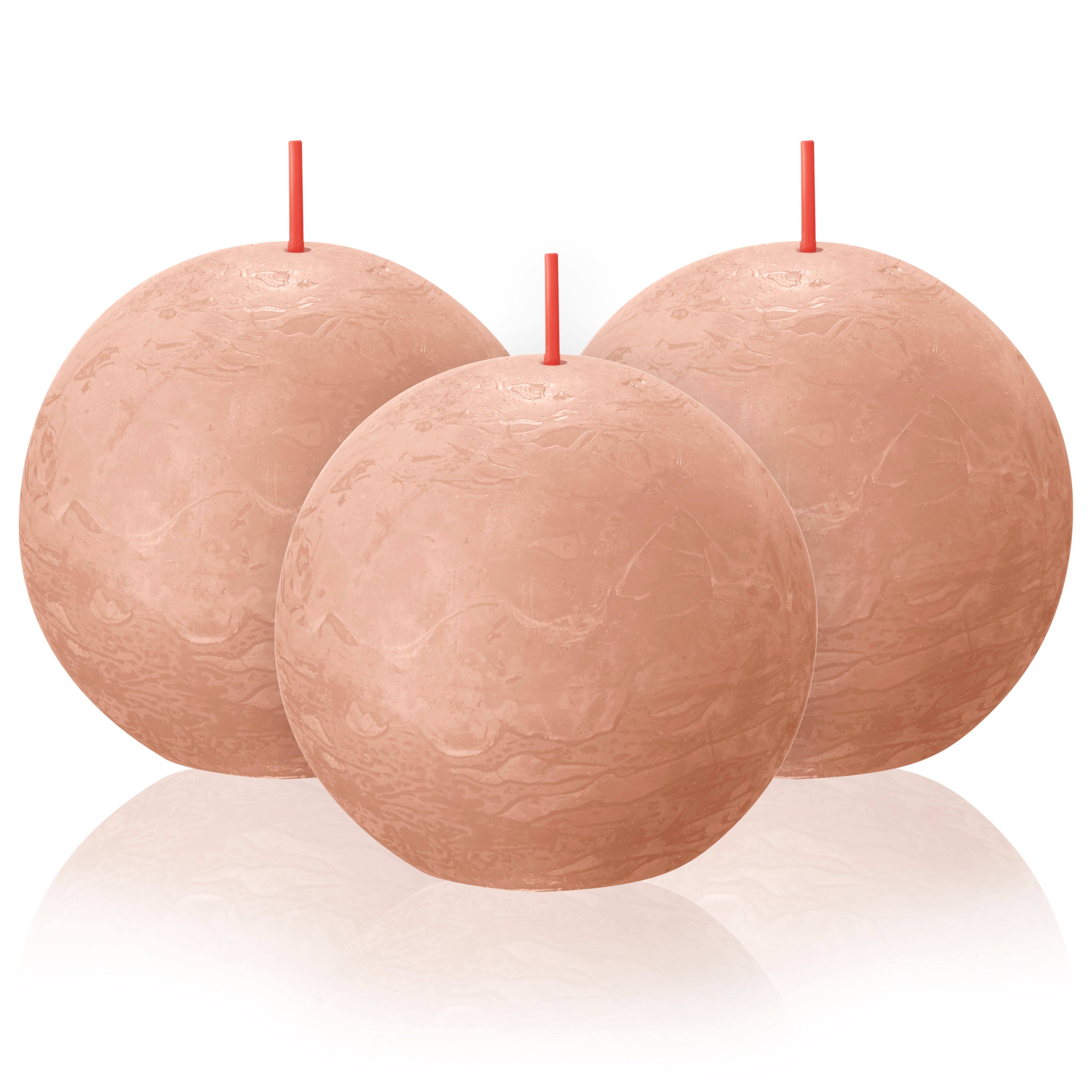 BOLSIUS – Velas de decoração por atacado – 6 Velas rústicas 3" - Inperfuted - Natural - Eco-Friendly - Cera Plant-Based - **Vendido Individualmente53