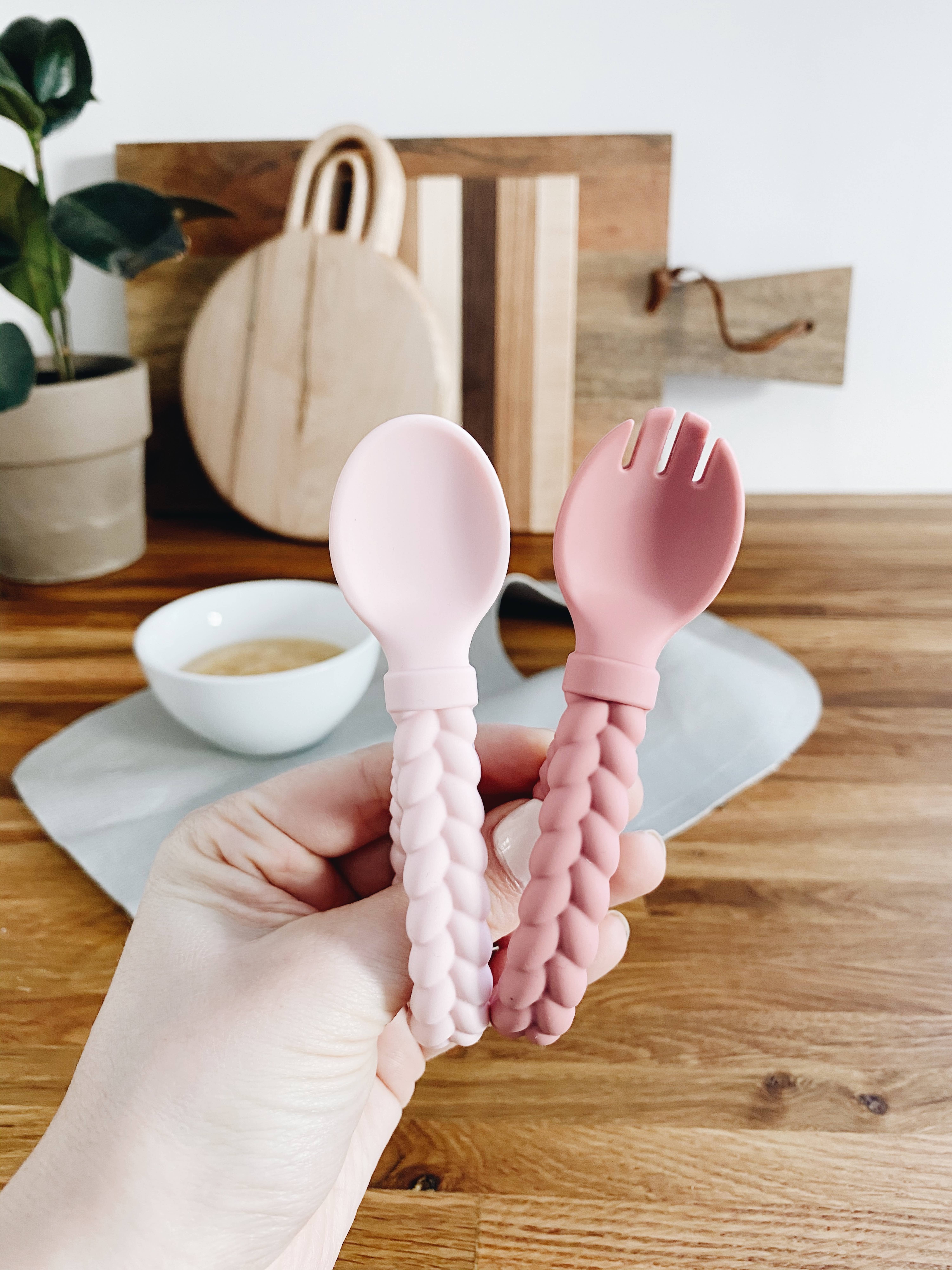 Itzy Ritzy Canada - Vente Set de couverts – enfant et bébé - Ensemble cuillère et fourchette Sweetie Spoons™32
