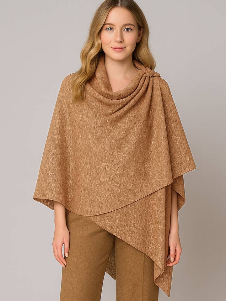 MiMi Wholesale - Wholesale Cardigan - Women's - WCR520130 Callie Knit Ruana