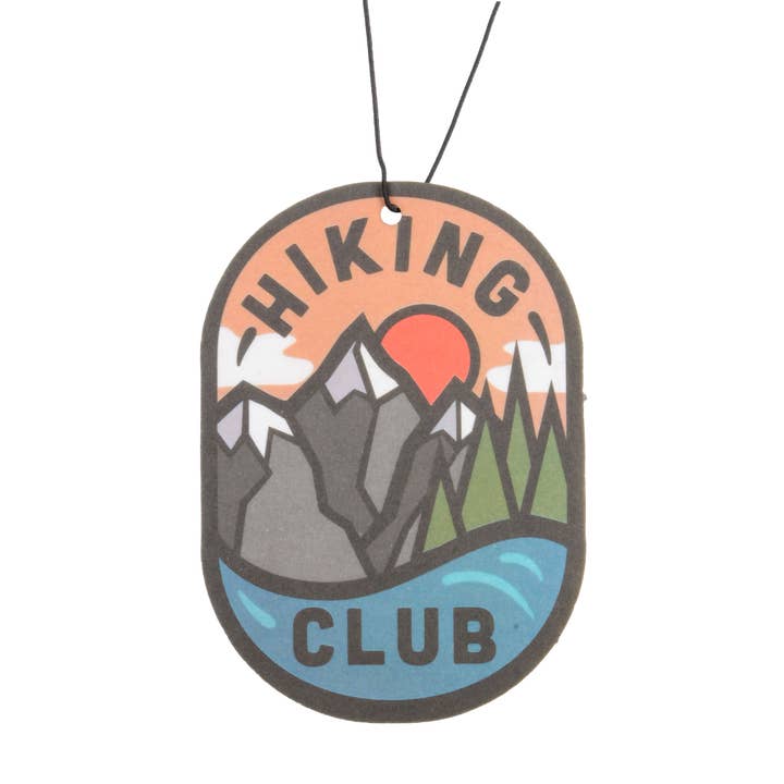 Fresh Fresheners - Wholesale Car Freshener - Unisex - Hiking Club Air Freshener Pack of 12